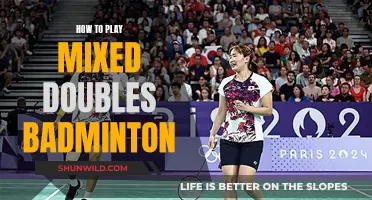 Mastering Mixed Doubles Badminton