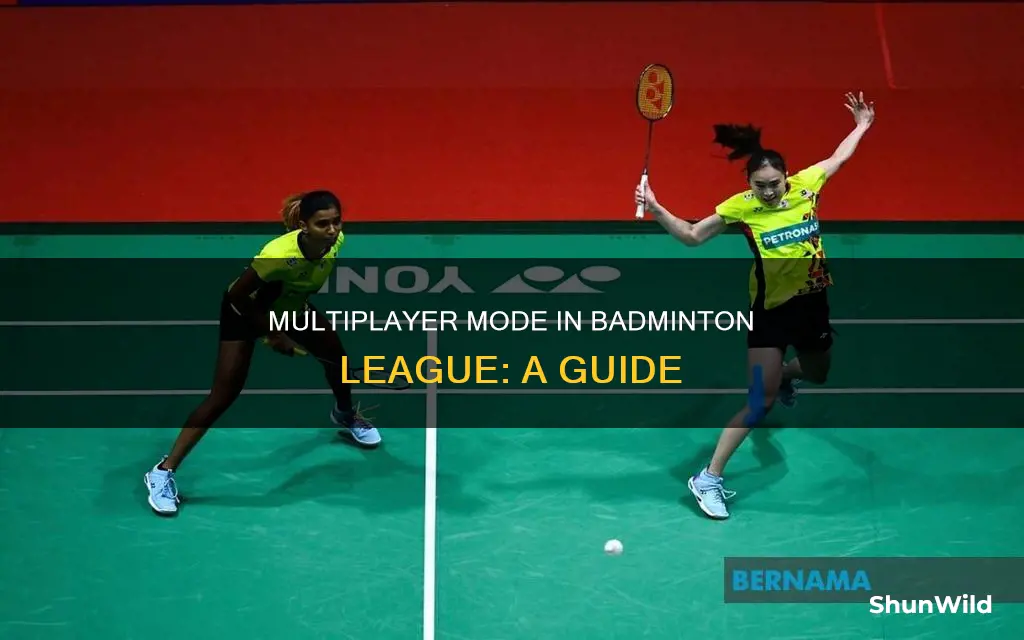 how to play multiplayer in badminton league