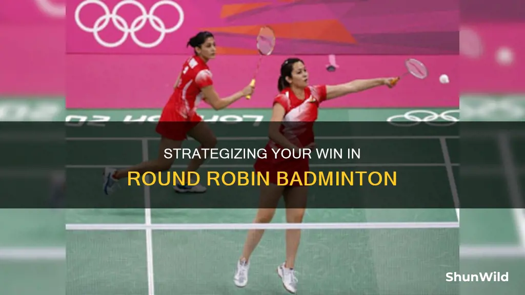 how to play round robin badminton