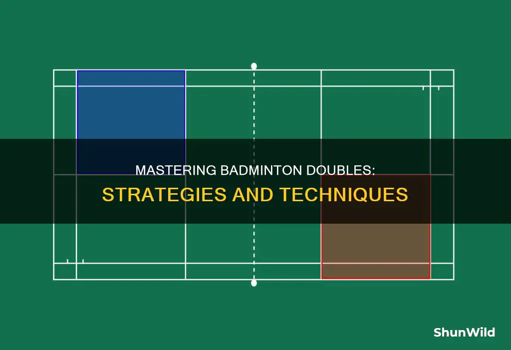 how to play shuttle badminton doubles