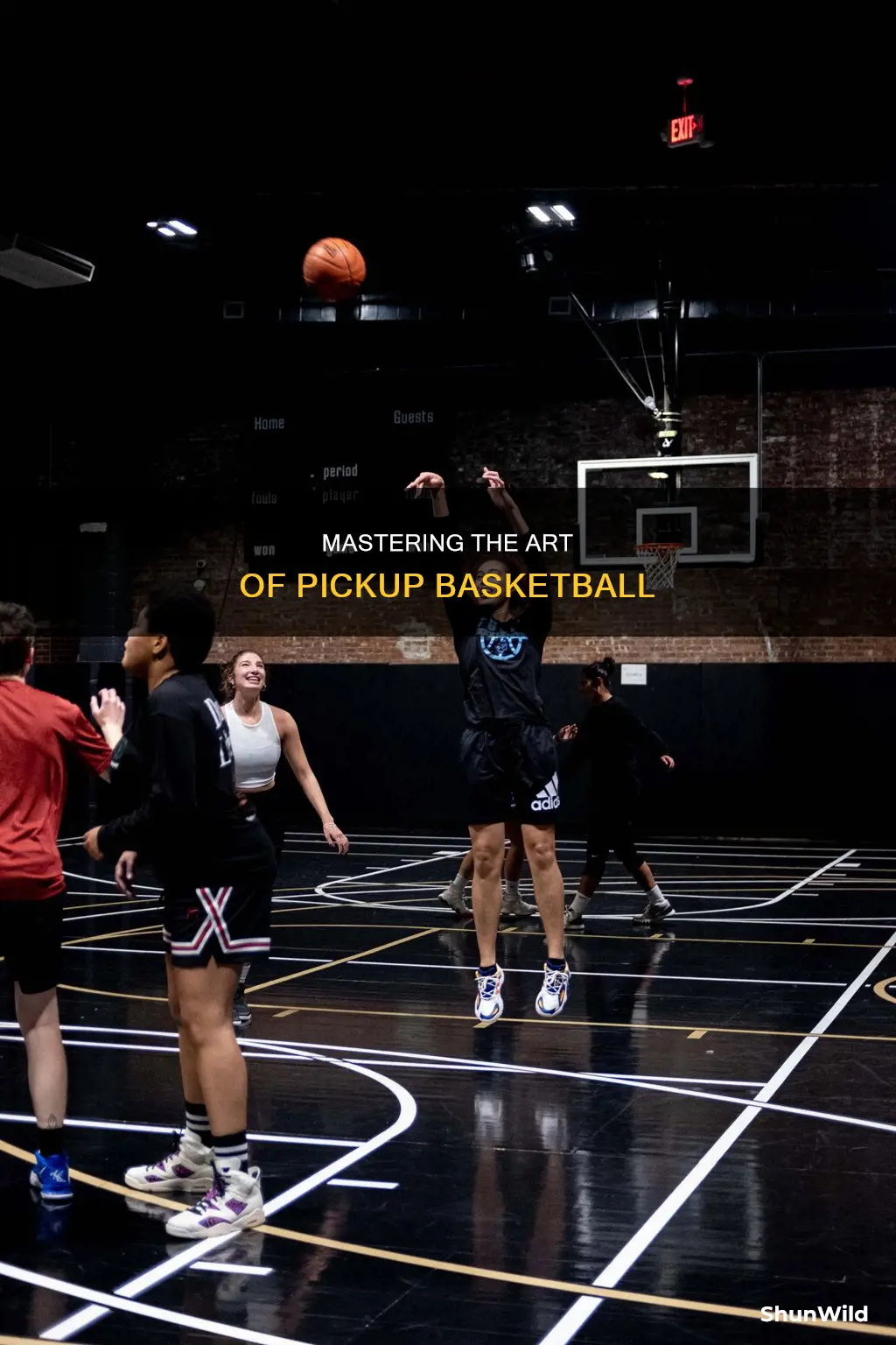 how to playpickup basketball