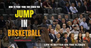 Jumping in Basketball: Pointed Toes for Better Leaps