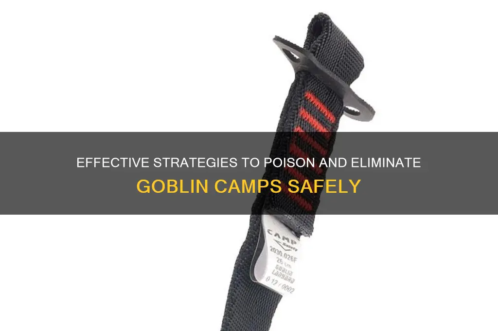 how to poison goblin camp