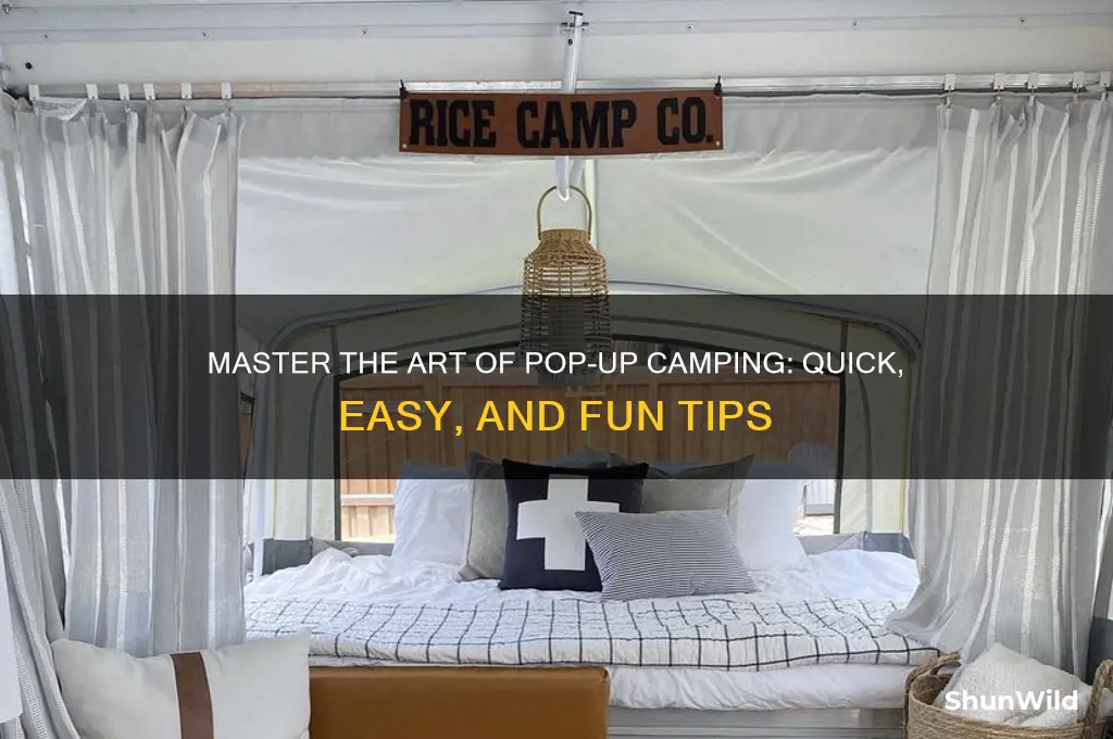 how to pop up camp