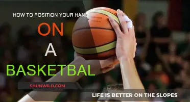Perfect Hand Placement for Shooting Hoops