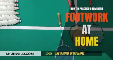 Practice Badminton Footwork Drills at Home