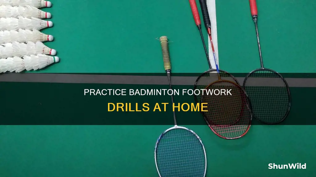 how to practice badminton footwork at home