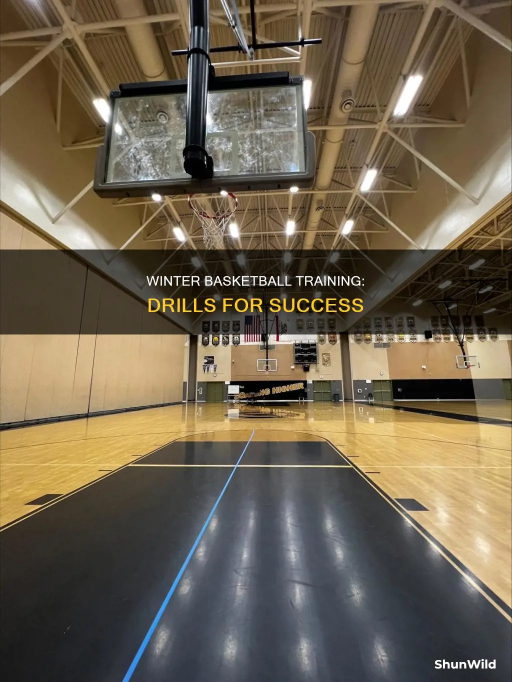 how to practice basketball during the winter