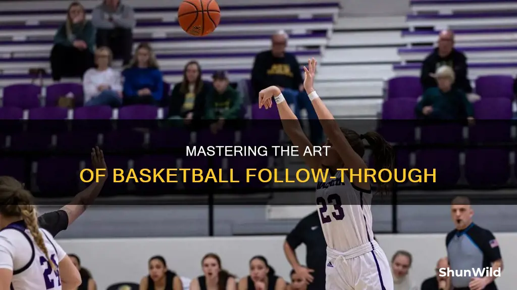 how to practice follow through in basketball