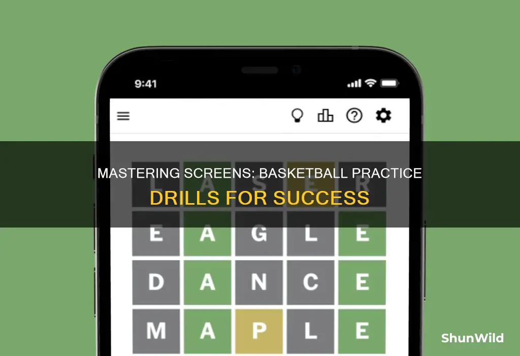 how to practice screens in basketball