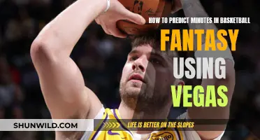 Vegas Odds: Predicting Basketball Fantasy Minutes