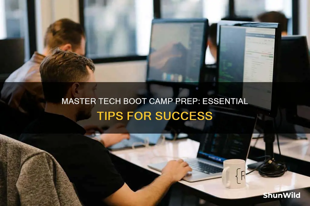 how to prep for tech boot camp