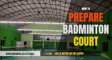 Preparing a Badminton Court: A Step-by-Step Guide