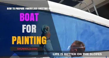 Mastering the Art of Boat Painting: Fiberglass Sheeting Preparation Tips