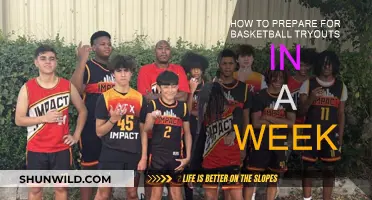 Prepare for Basketball Tryouts: A Week-Long Guide