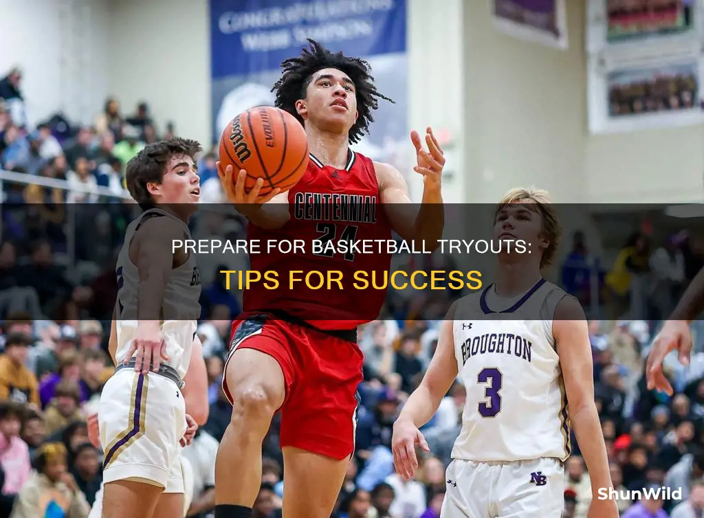 how to prepare for basketball tryouts