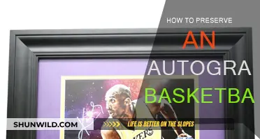 Preserving Your Autographed Basketball: A Step-by-Step Guide