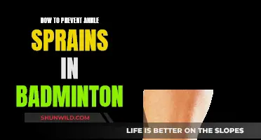 Preventing Ankle Sprains: Badminton Players' Guide