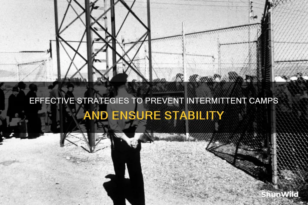how to prevent intermitent camps
