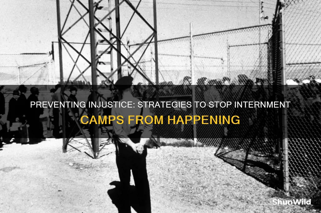how to prevent internment camps