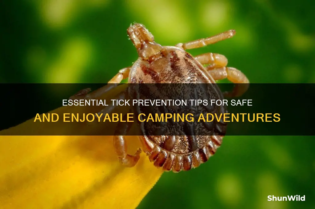 how to prevent ticks camping