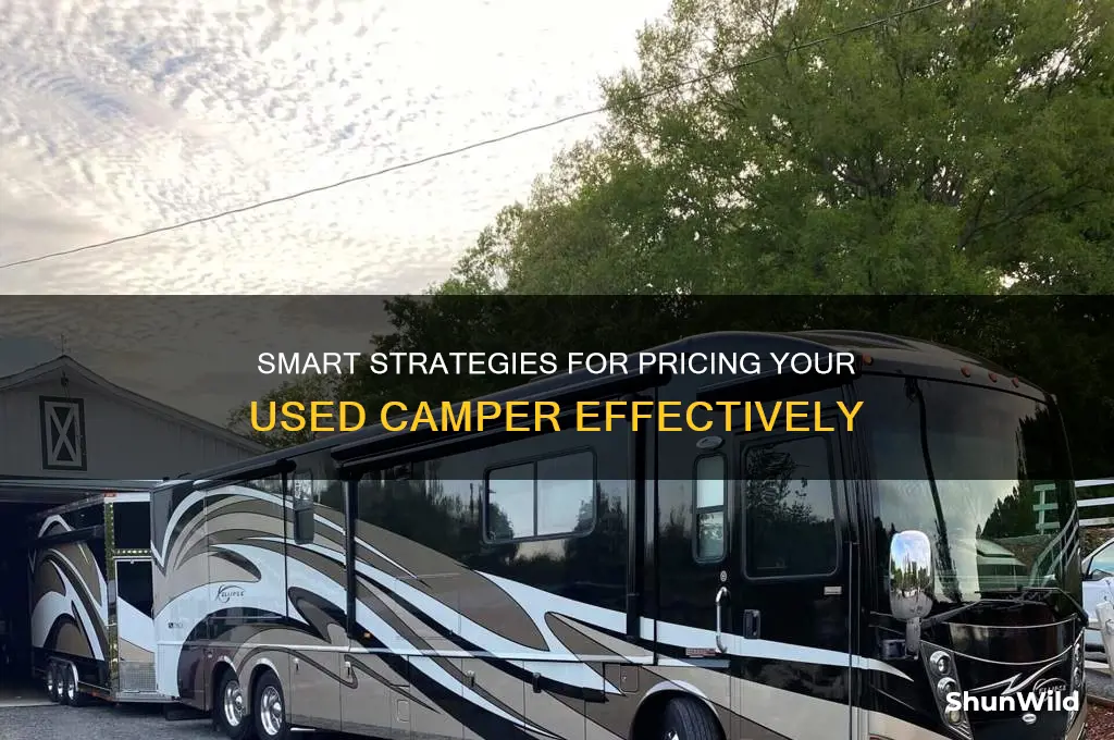how to price used camper