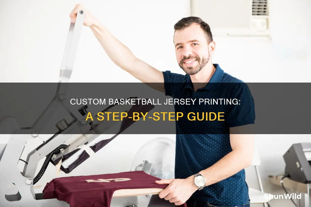 how to print basketball jerseys