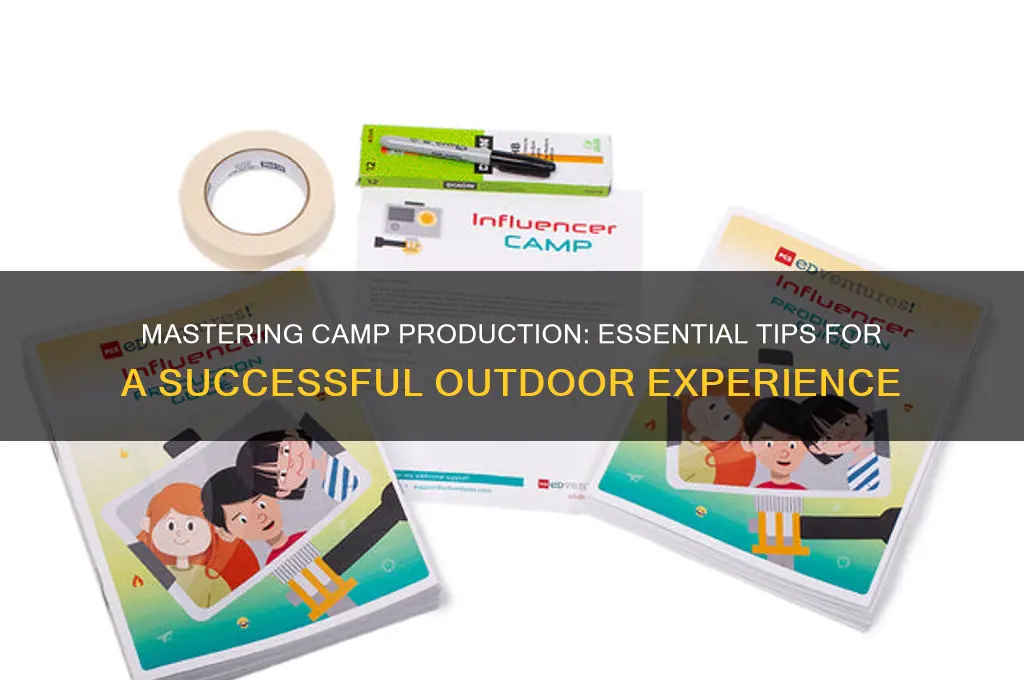how to produce camp