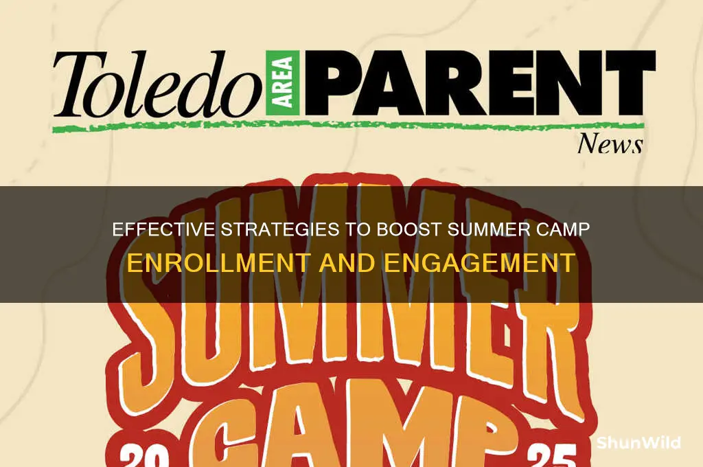 how to promote summer camp