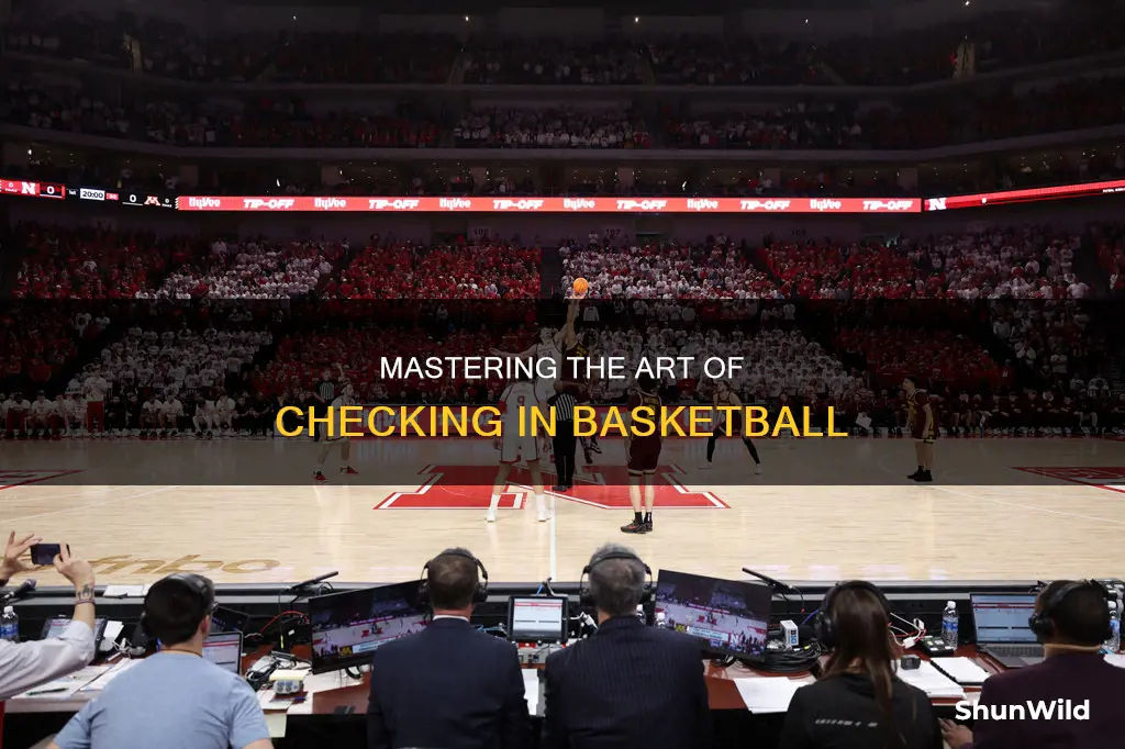how to properly check in basketball