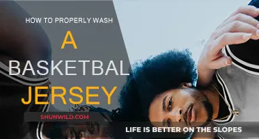 Washing Your Basketball Jersey: Tips and Tricks