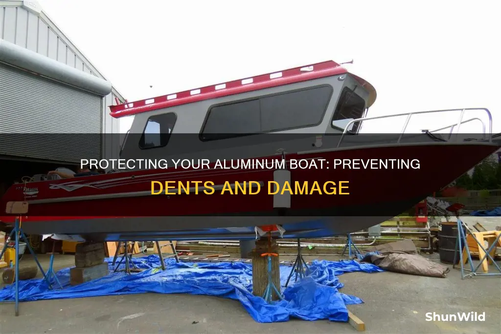 how to protect aluminum boat dent protection