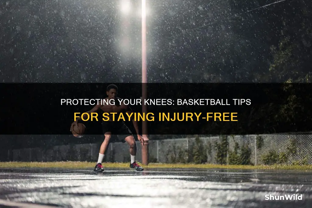 how to protect knees basketball