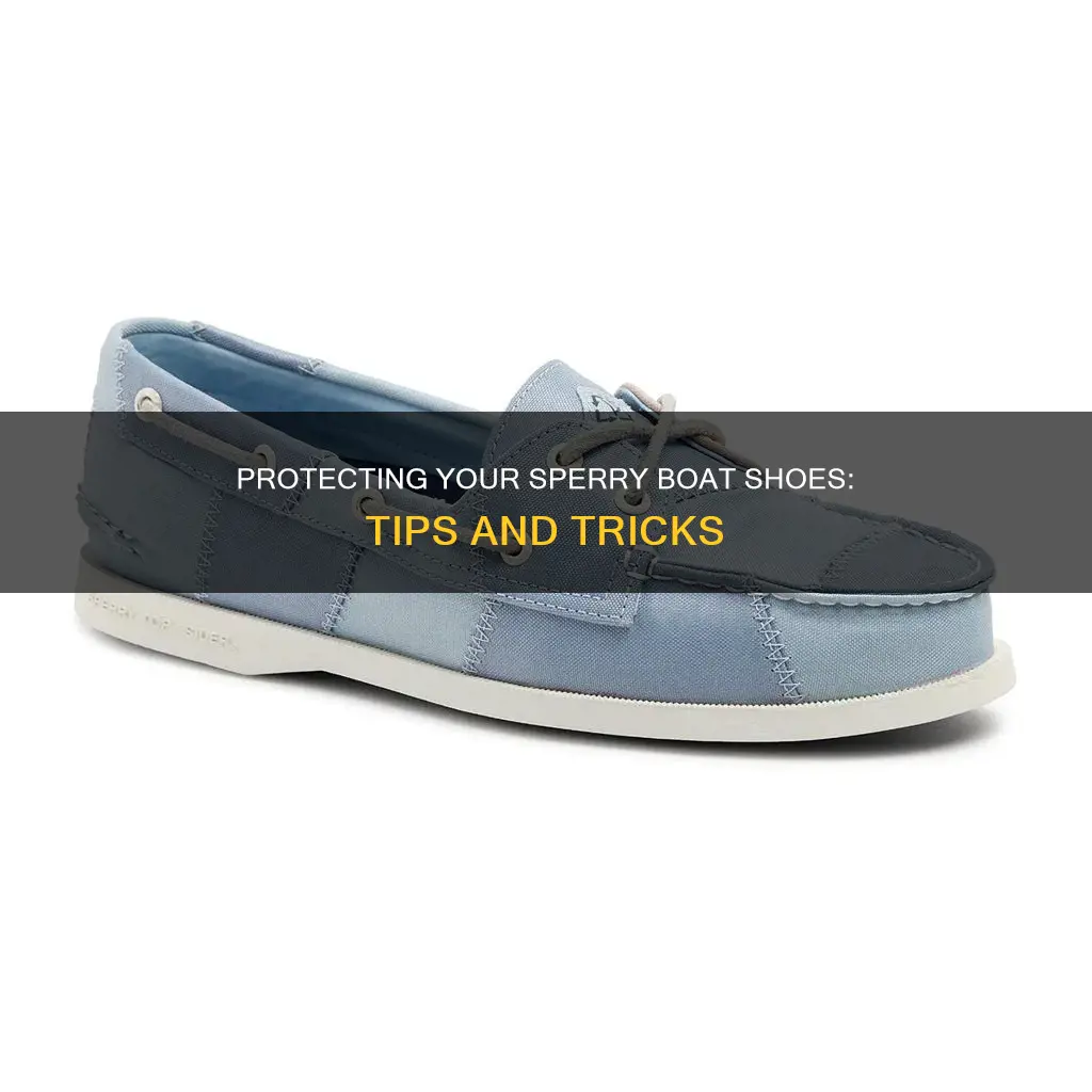 how to protect sperry boat shoes