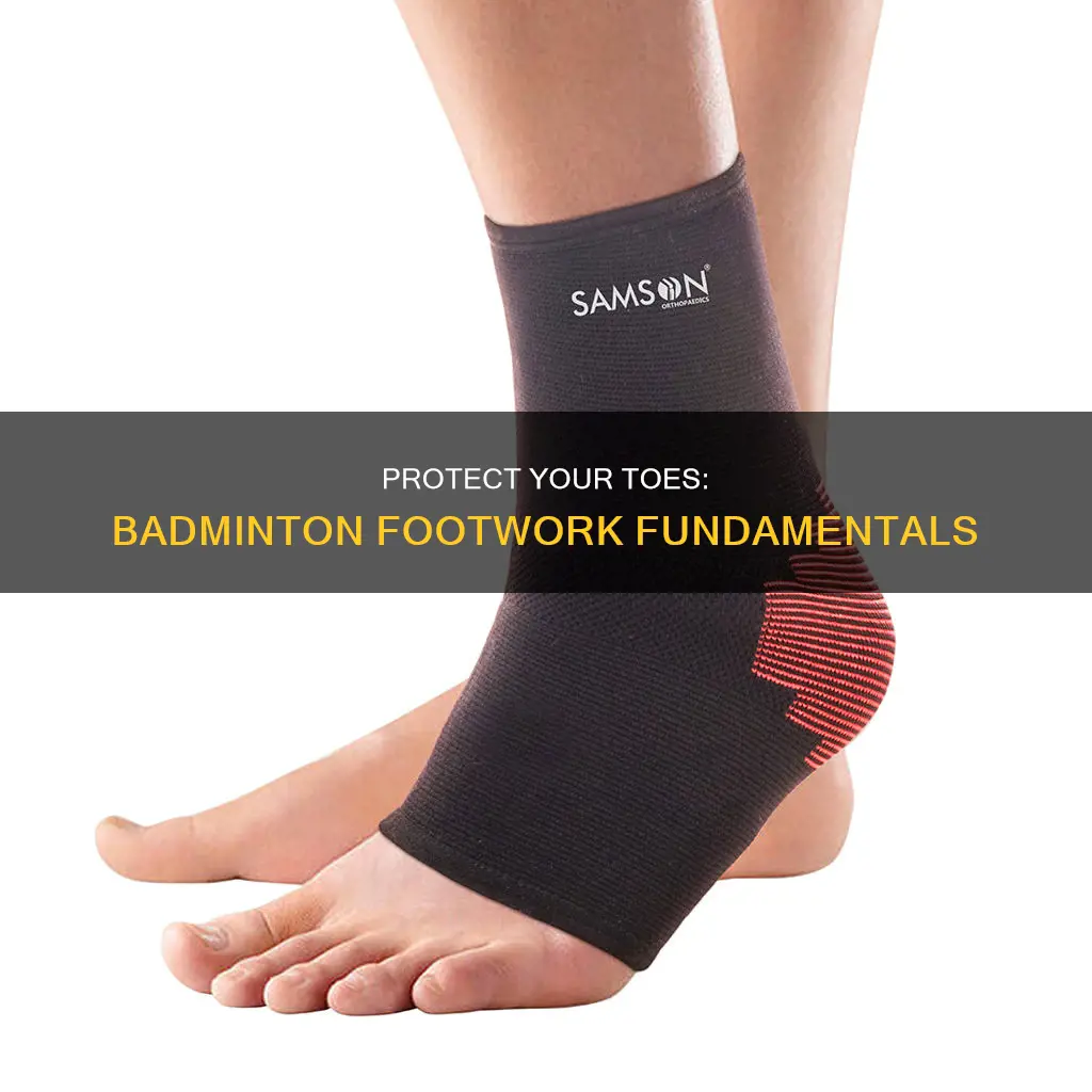 how to protect your toes when you play badminton