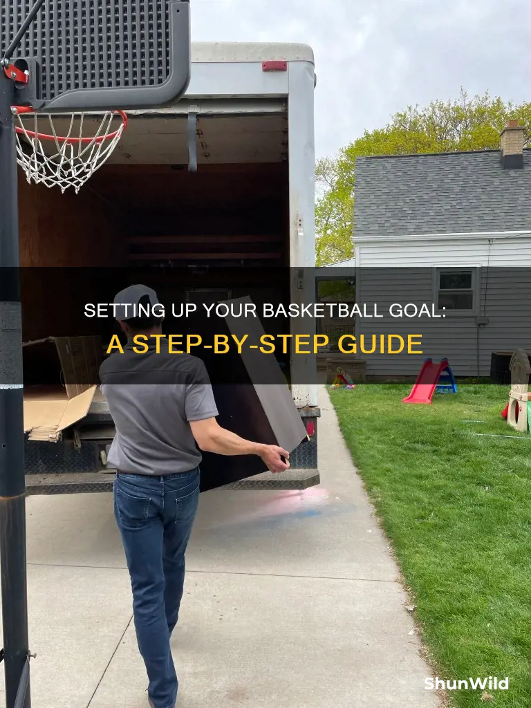 how to pull up a basketball goal