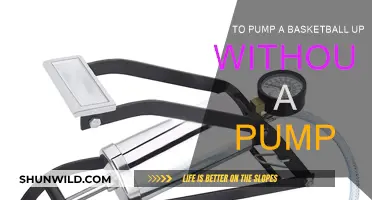 Pumping a Basketball: No Pump, No Problem!