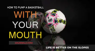 Pumping a Basketball: Mouth Inflation Technique