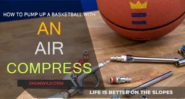 Pumping Up a Basketball: Using an Air Compressor