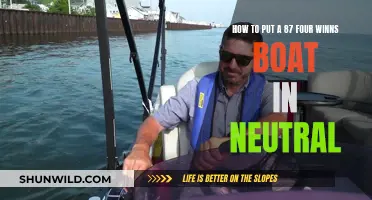 Putting a Four Winns Boat in Neutral: Easy Steps