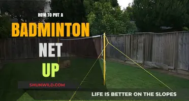 Setting Up a Badminton Net: A Step-by-Step Guide