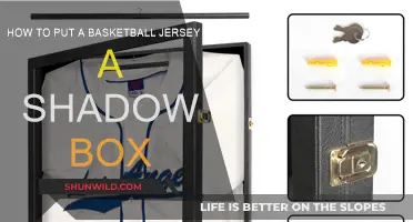 Preserving Your Basketball Jersey: Shadow Box Method