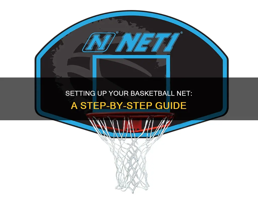 how to put a basketball net together