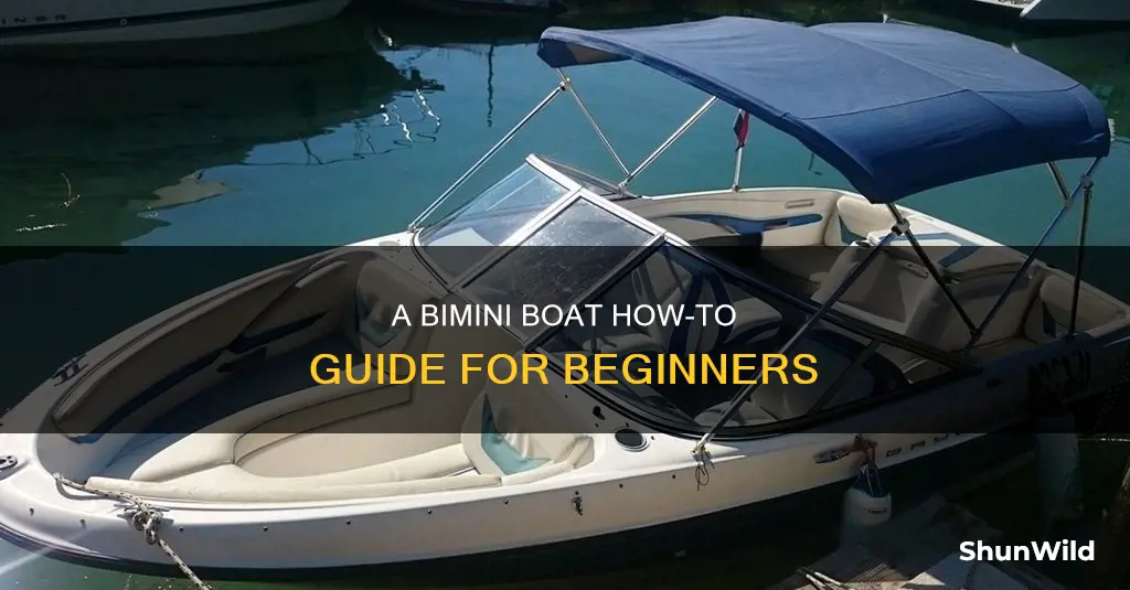 how to put a bimini on a boat