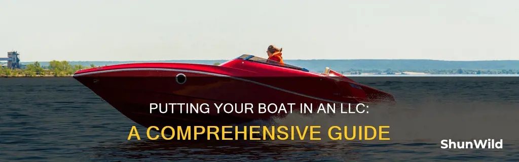 how to put a boat in an llc