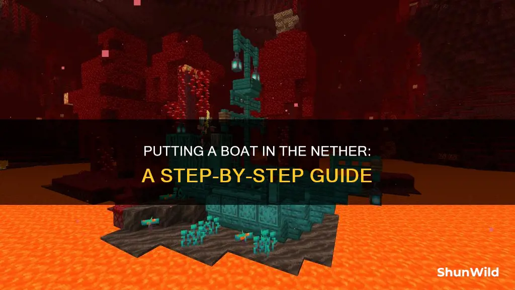 how to put a boat in nether