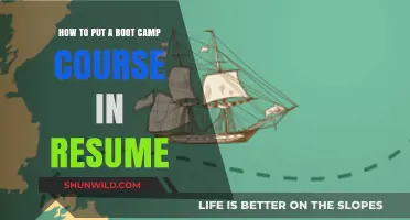 Highlighting Boot Camp Skills: Crafting a Standout Resume for Employers