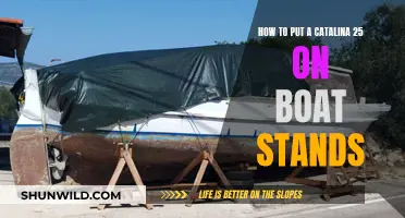 Securing a Catalina 25: Using Boat Stands Correctly