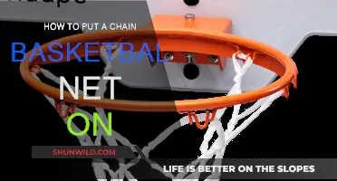 Easy Guide to Installing a Chain Basketball Net