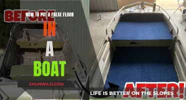 Installing a False Floor in Your Boat: A Step-by-Step Guide